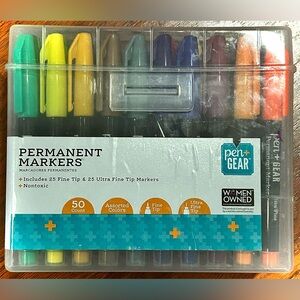 pen+GEAR Permanent Markers (Fine Tip)+(Ultra Fine Tip)